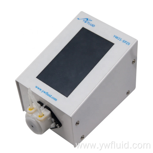 Digital lab peristaltic pump with flow control